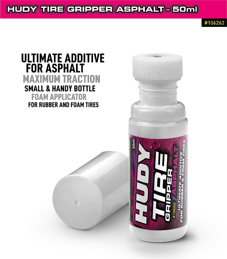HUDY Tire Additive - Tire Gripper Asphalt - 50ml