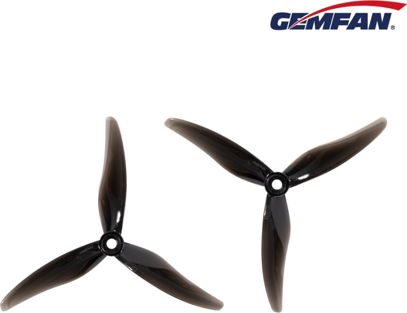 Gemfan Hurricane 3 Blade 51477 Clear Black