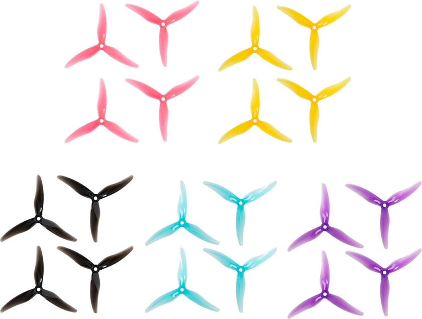Gemfan Hurricane 3 Blade 51477 20stk All colors
