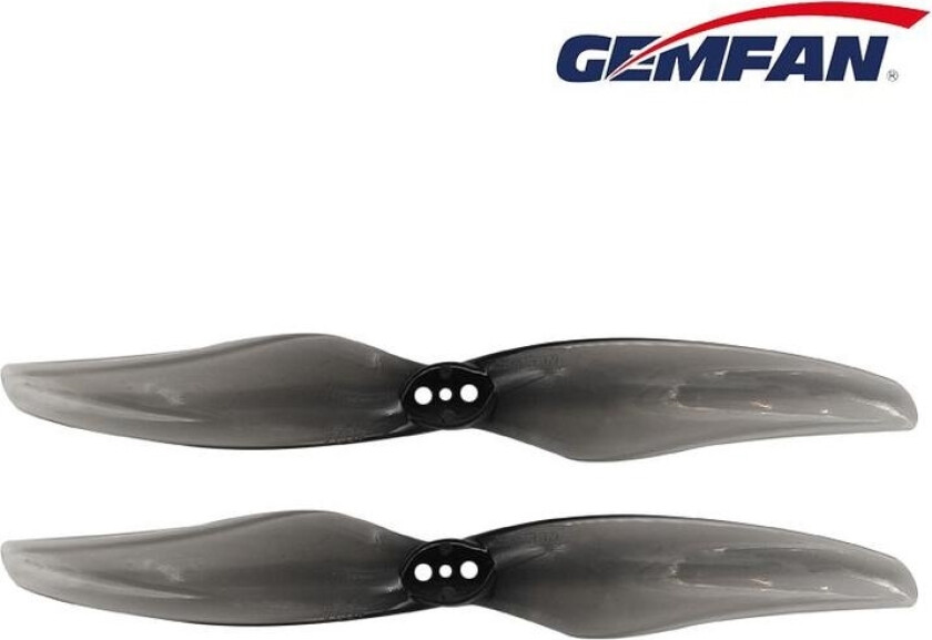 Gemfan Hurricane 4024 2-Blade Clear Gray 4+4