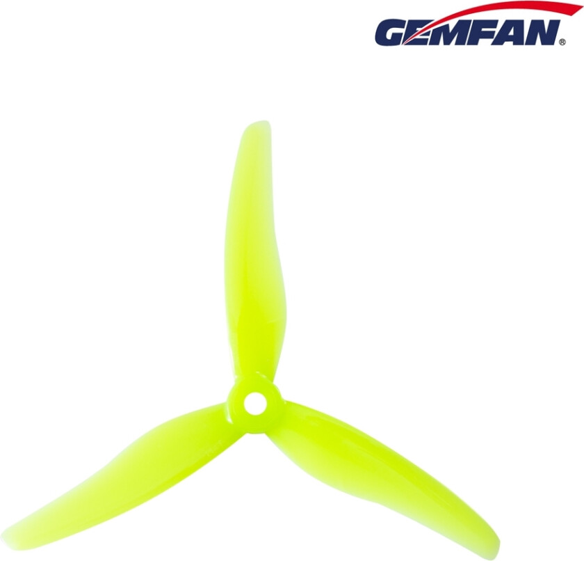 Gemfan Hurricane 3 Blade 51433 Clear Yellow