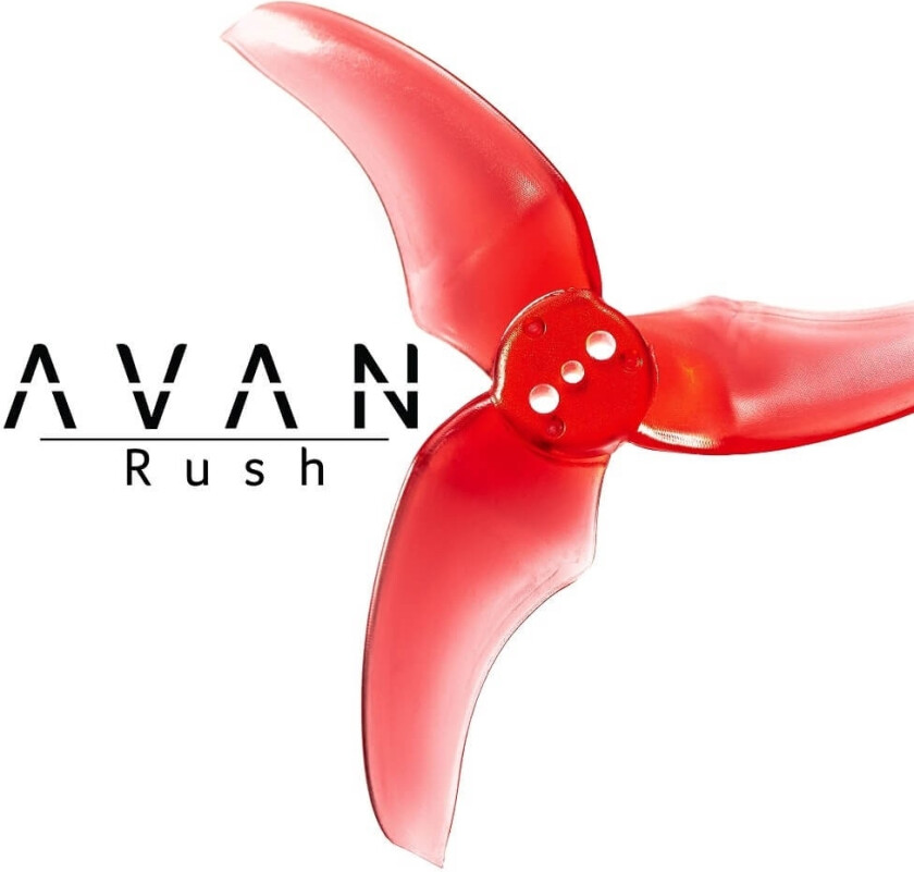 EMAX Avan Rush 2.5 inch Prop Red 2CW+2CCW