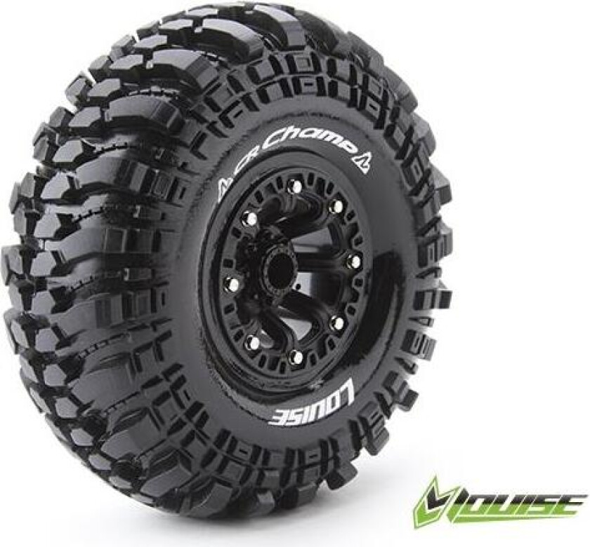 Louise Tire & Wheel CR-Champ 2.2 Black (2)