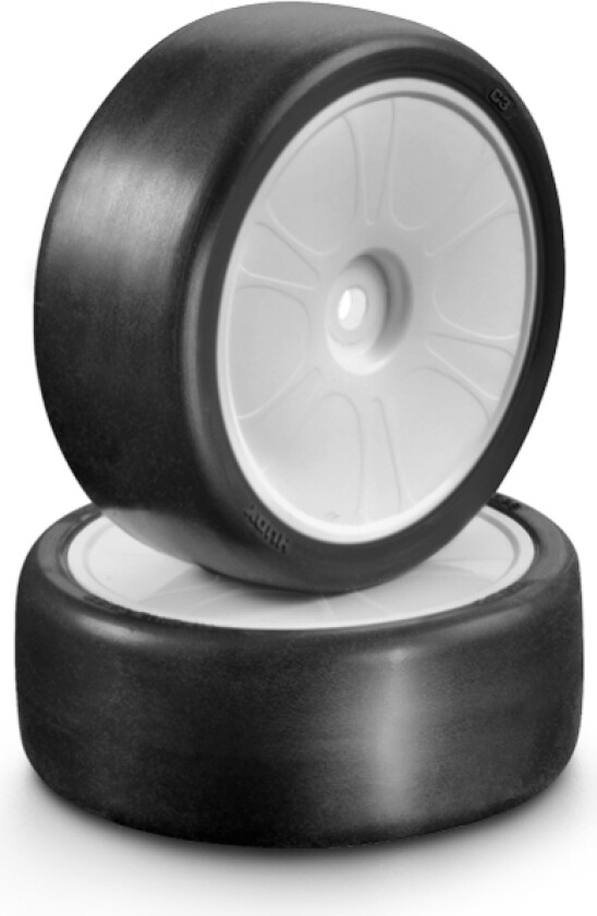 HUDY C3-28 - 1/10 Touring Carpet Tire (4)
