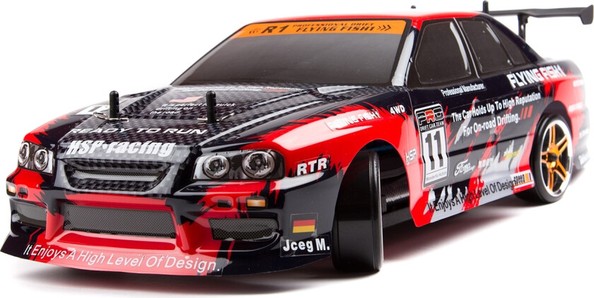 HSP Drift - 1:10 Brushless :: Komplett m/LiPo