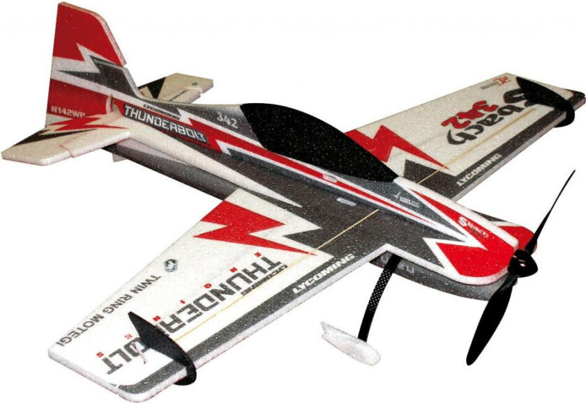 RC-Factory RCF Backyard SBach 342 EPP Kit - Red