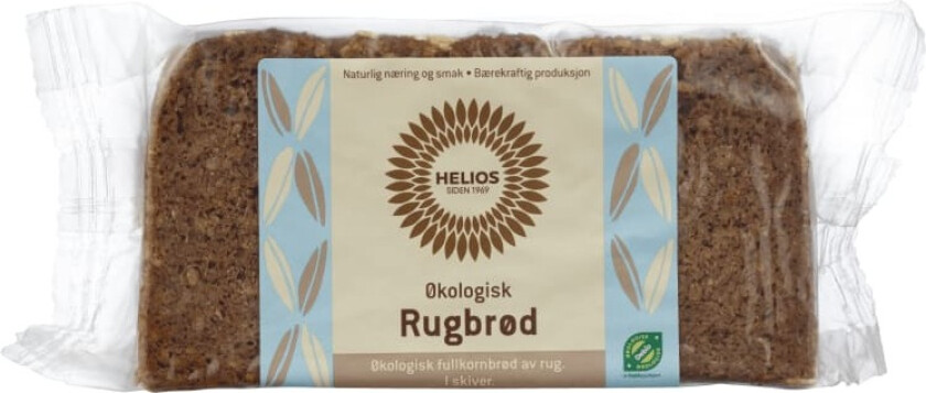 Rugbrød skivet Økologisk 500g