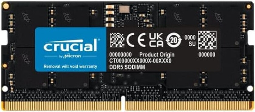 DDR5 - modul - 16 GB - SO-DIMM 262-pinners - 5600 MHz / PC5-44800