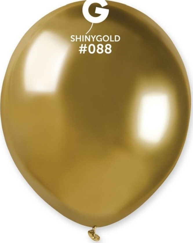 Bilde av Glinsende Ballonger - Gull / 100 Stk.