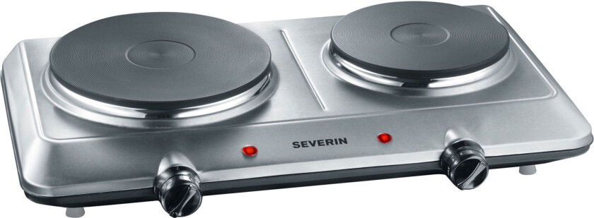 Bilde av Severin DK 1014 - Elektrisk varmeplate - 2.5 kW - børstet rustfritt stål