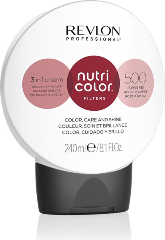 Bilde av Nutri Color Filters 3-in-1 Cream 500 Purple Red
