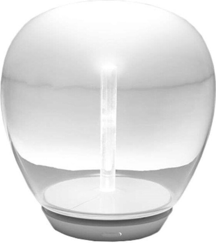 Empatia bordlampe transparent røykfarget, mellomstor