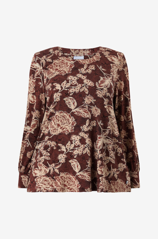 Genser Zh-Liane 1516-Blouse L/S - Rød