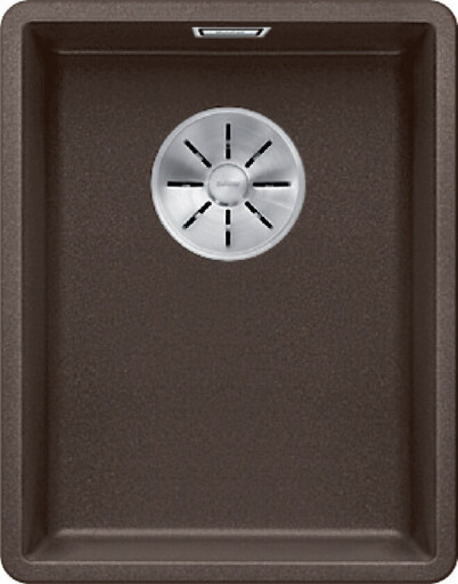 Subline 320-F kjøkkenvask, 34,7x42,7 cm, brun