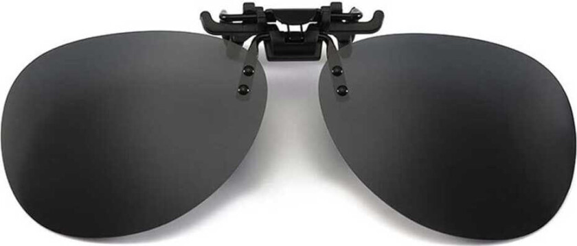 Clip-on Aviator Sunglasses Pilot Glasses Black