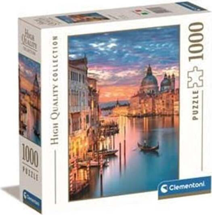 Venice Lighting Square Box Jigsaw Puzzle 1000 pieces 2D Puslespill
