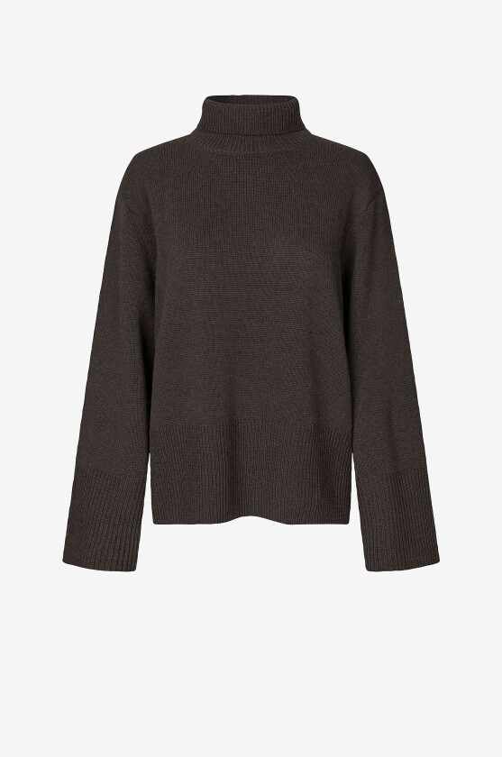 Pullover Alpha Knit T-neck - Bronse