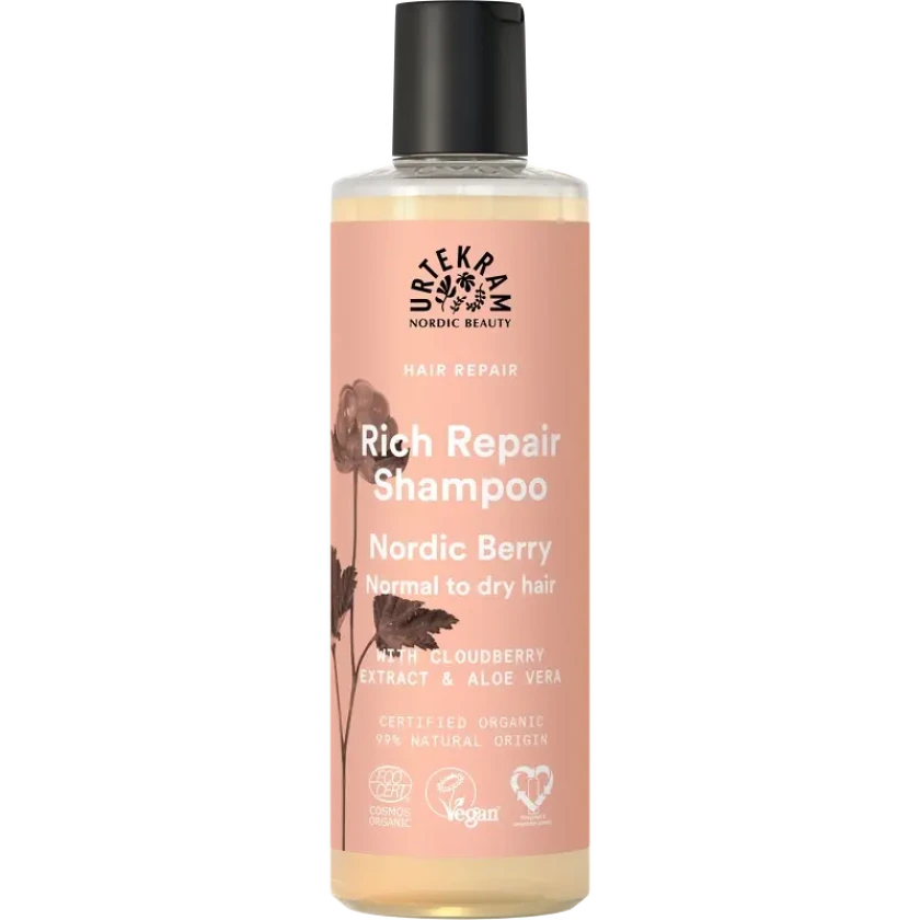 Urtekram Nordic Berry Rich Repair Shampoo - 250 ml.