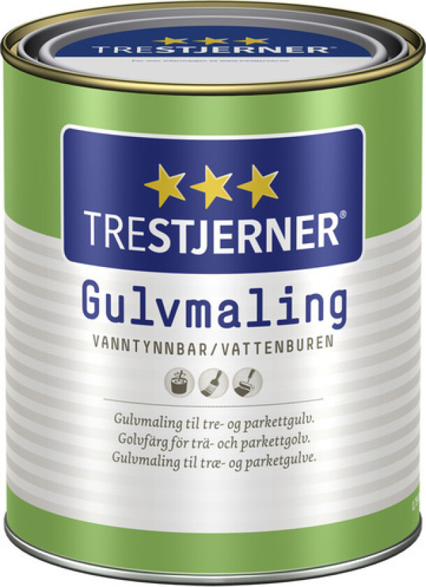 Gulvmaling Matt 04 Hvit 0.68l