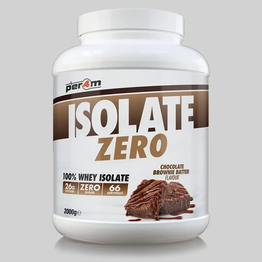 Per4m | Isolate Zero | 2000g - Chocolate Brownie Batter