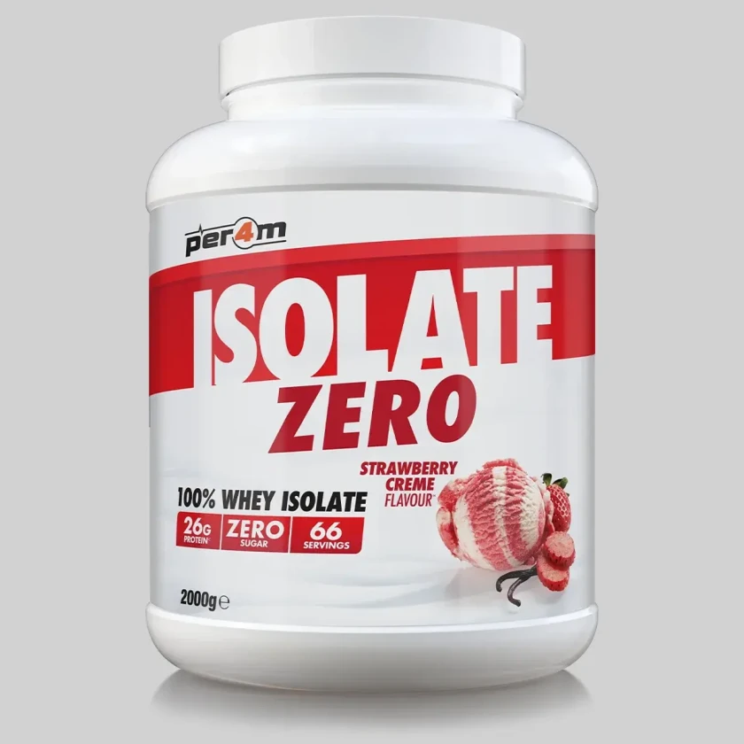 Per4m | Isolate Zero | 2000g - Strawberry Creme