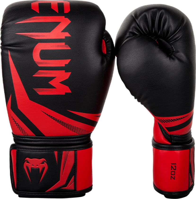 Challenger 3.0 Boxing Gloves, Black/Red