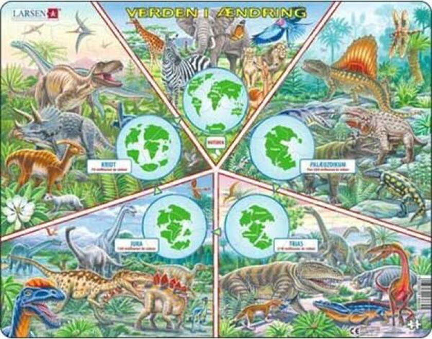 "Changing World" Jigsaw Puzzle - 100 pieces Maxi (36.5 x 28.5 cm) 2D Puslespill