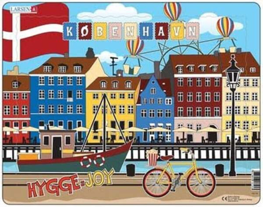 Copenhagen Jigsaw Puzzle - 35 pieces Maxi (36.5 x 28.5 cm) 2D Puslespill