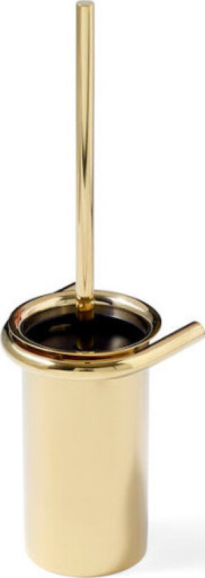 D line toalettbørste, messing