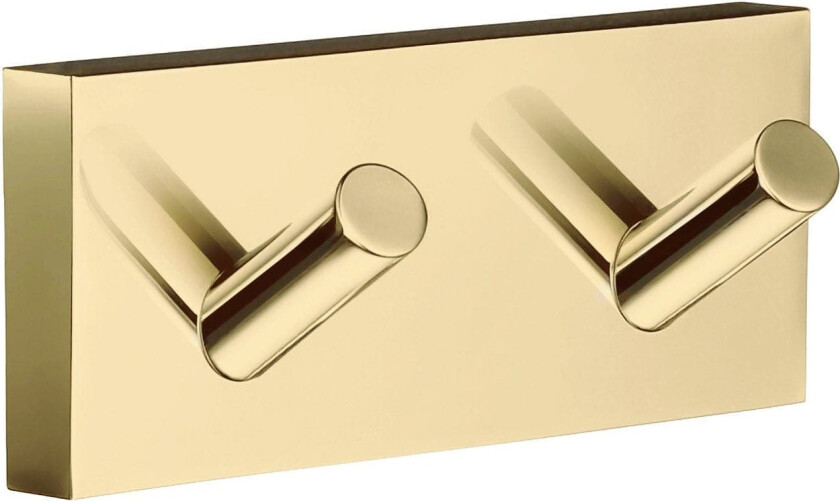 House håndkleknagg, polert messing