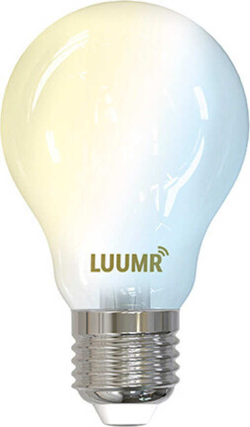 Smart LED-E27-pære A60 7W WLAN matt tunable white