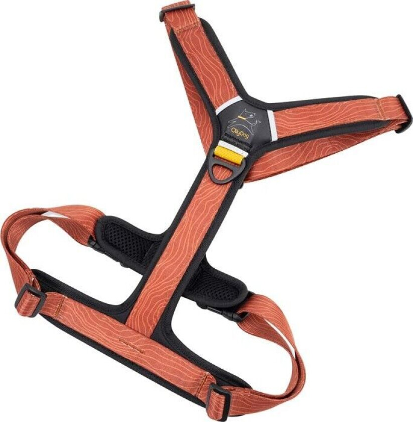 Alpine Reflective Comfort Harness Clay M, Clay