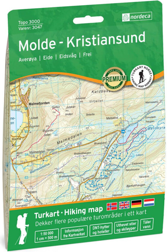 Molde-Kristiansund 1:50 000