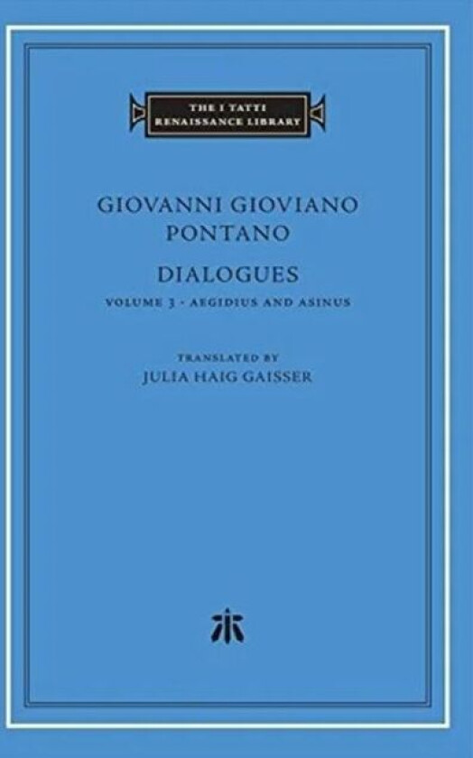 Dialogues av Giovanni Gioviano Pontano