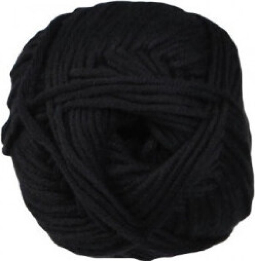 Valencia Cotton Garn 1990 Svart