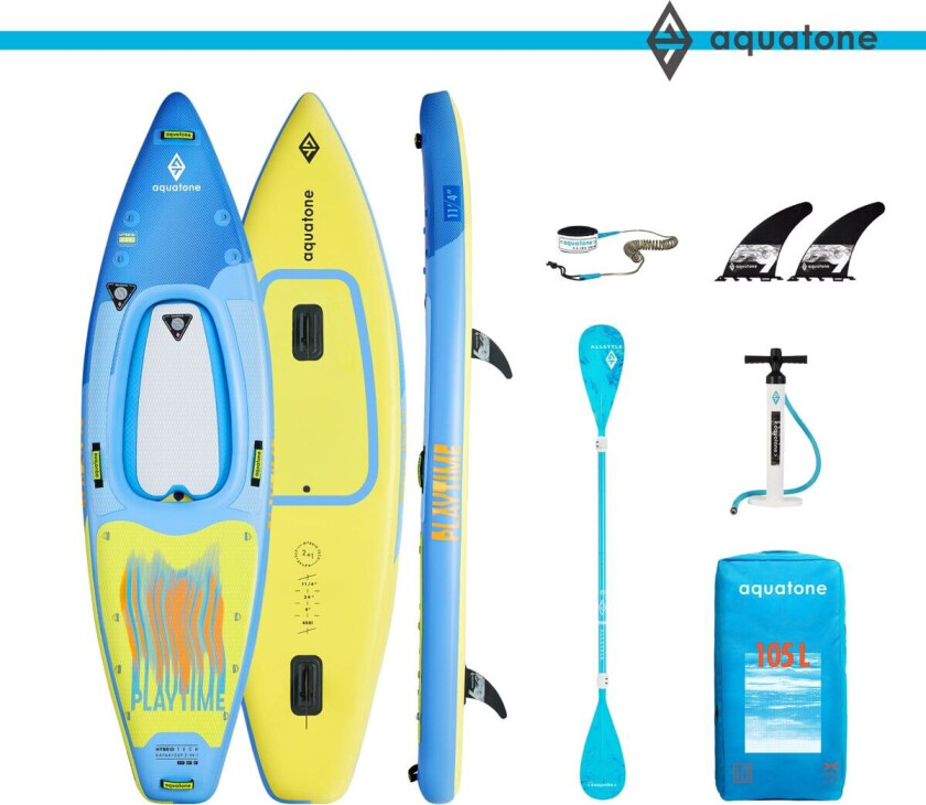 Playtime 11'4" 2-in-1 Sit-in Kayak & Sup
