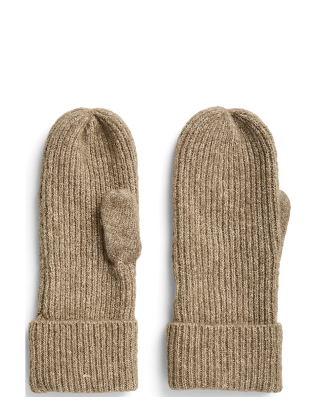 Pcmoella Mittens Noos Bc - GREIGE - One Size