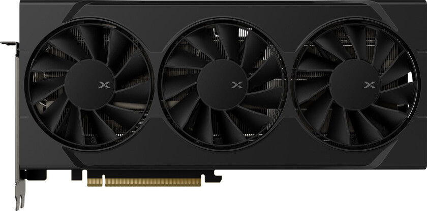 Radeon RX 9060 XT Swift Triple Fan Black - 16GB GDDR6 RAM - Grafikkort
