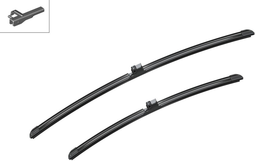 Aerotwin, Wiper blade, Svart