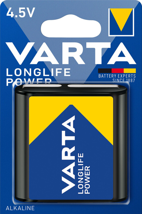 battery longlife power 4.5v 1 pcs