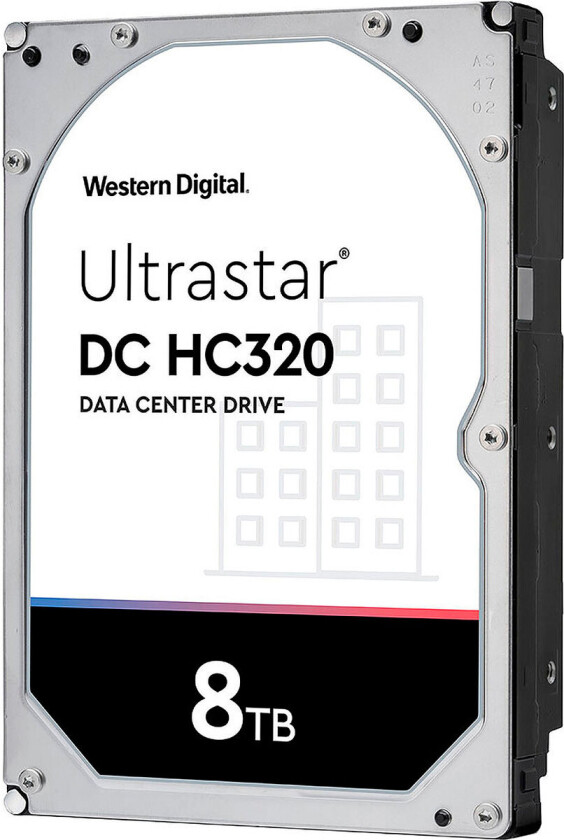 WD Ultrastar DC HC320 HUS728T8TL5204 - 8TB - Harddisk - 0B36400 - SAS3 - 3.5"