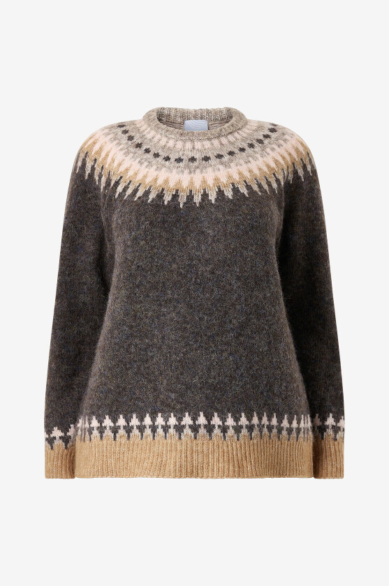 Genser Zh-Myrna1719Pullover - Brun