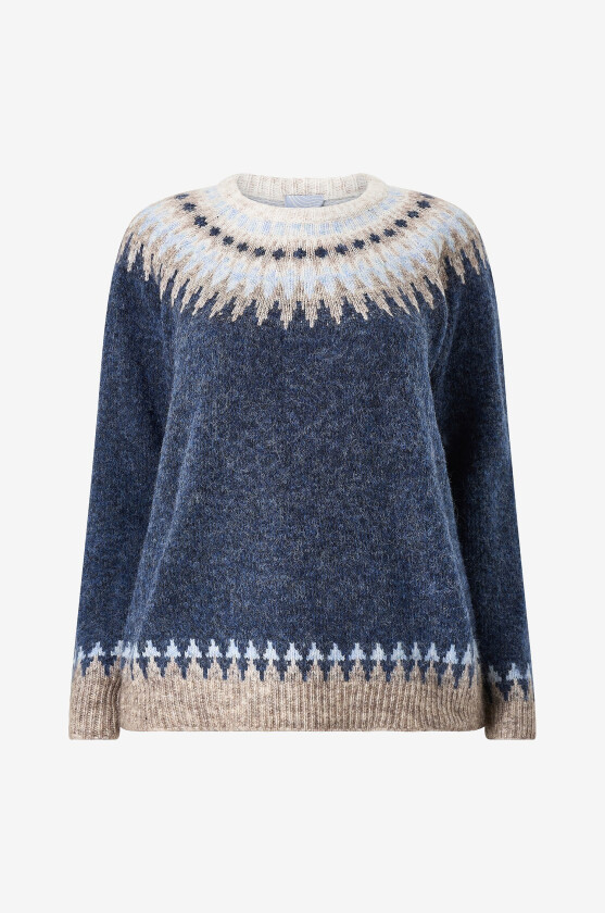 Genser Zh-Myrna1719Pullover - Blå