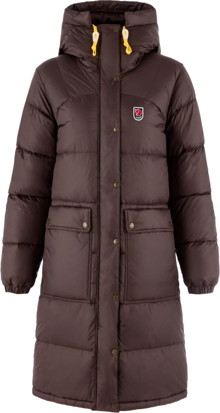 Women's Expedition Long Down Parka Black Oak