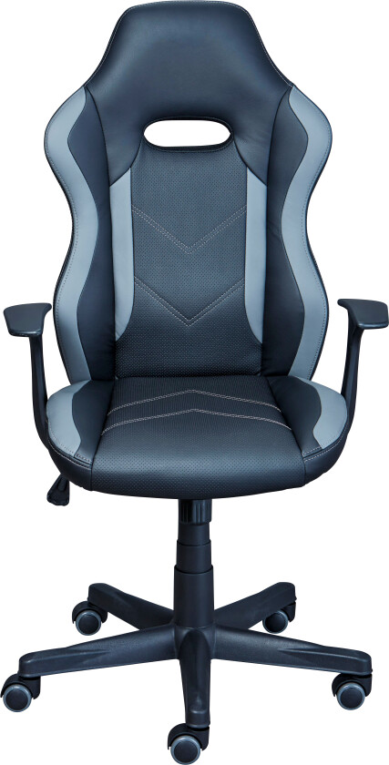 Myrthe kontorstol svart og grå.