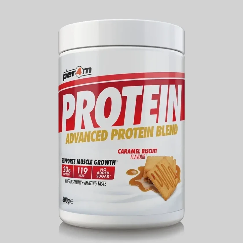 Per4m | Advanced Protein Blend | 800g - Caramel Biscuit
