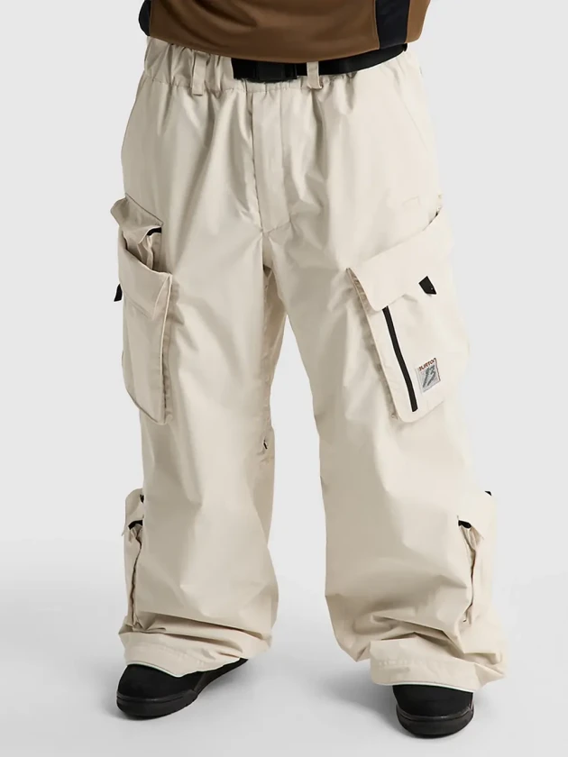 ZEB 2L Baggy Cargo Bukse hvit