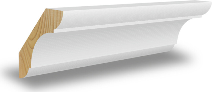 Taklist furu profil CW348 15x58 mm ubehandlet