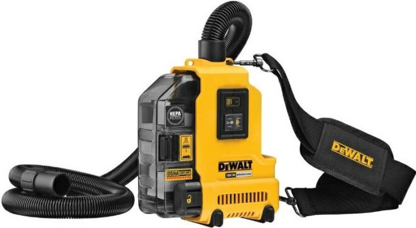 DWH161N-XJ Støvavsug Universal 18 V, uten batteri