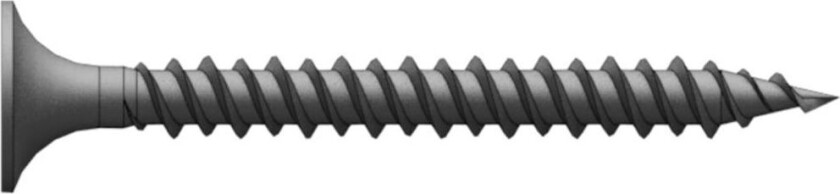 P-SCREW S gipspladeskrue, sortfos., 3,5x51 mm, 1000 stk. båndede